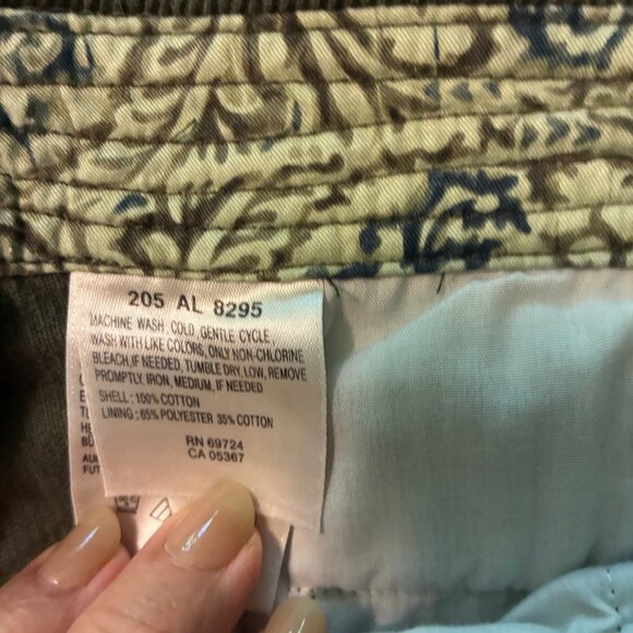 Columbia Green Corduroy Pants 16 NEW - Picture 9 of 16